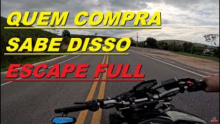 MODIFICQUEI O ESCAPE ESPORTIVO DA MT 09 FULLPRO [upl. by Parthen]