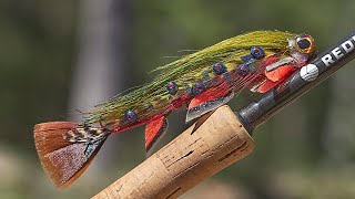 Making a Realistic Brook Trout Fly [upl. by Bakerman]