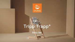 Tripp Trapp® Baby Set  Turn Tripp Trapp into a high chair I Discover the Features and Benefits ✨ [upl. by Hagerman]