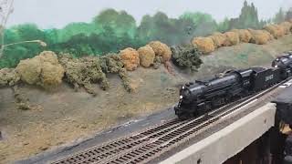 Double Heading the USRA Heavy Mikado 282 Steam Locomotives ICRR [upl. by Redwine]