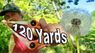 120 Yard Shot With A slingshot An Entire Football Field With The Axiom  Trick Shot Tuesday Ep 9 [upl. by Nnaes]