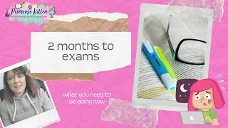 2 months until exam start  what to do now  GCSE and Alevel exams 2022 [upl. by Vasti]