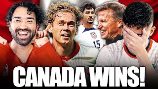 CANADA DEFEATS USA ON US SOIL 🇨🇦🇺🇸  Canada 21 USMNT [upl. by Nanam5]