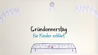 Gründonnerstag für Kinder erklärt [upl. by Asihtal462]