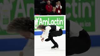 Anyone else still thinking about the end of Malinin’s FS 🙋‍♂️🙋‍♂️shorts backflip figureskating [upl. by Atteyram158]