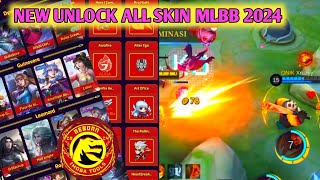 APK UNLOCK ALL SKIN MLBB TERBARU 2024 [upl. by Lunetta]