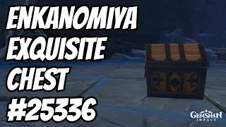 Enkanomiya Exquisite Chest 25336 Puzzle  Genshin Impact [upl. by Naiviv]