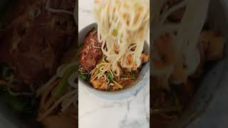 Ribs noodle the most delicious noodle ever  Danish Living food chinesericedishes chinesecuisine [upl. by Euqnimod]