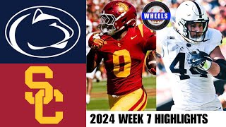 4 Penn State vs USC INCREDIBLE  Full Game Highlights  2024 College Football Highlights [upl. by Shena684]