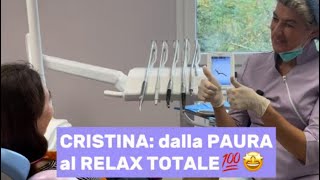 Cristina dalla paura al relax totale [upl. by Aristotle130]