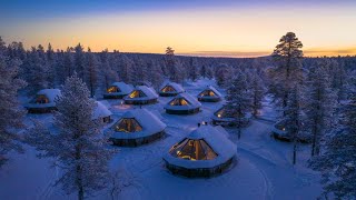 Finland 🇫🇮 Wilderness Hotel Muotka Lapland [upl. by Yuhas]