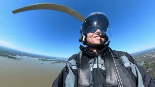 Gyroplane  Guns Garin Memorial Foundation Flyin at Enochville NC [upl. by Houston]