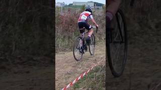 cyclocross automobile tourdefrance bikelife shortvideo mtb cycling course fast fun [upl. by Oicirtap]