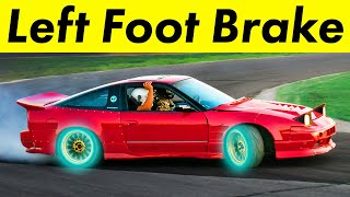 How to Drift Brake Techniques and Left Foot Braking [upl. by Fredra]