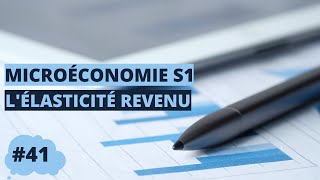 L’élasticité revenu  microéconomie S1 [upl. by Adnof]