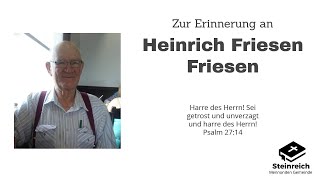 Begräbnisfeier von Heinrich Friesen [upl. by Babcock866]