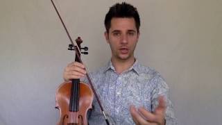 Open String Exercises On The Violin [upl. by Gnat]