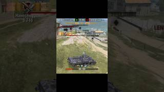 STB1 победа за секунду до 1vs4 tanks blitz [upl. by Abdu]