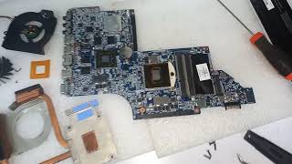 HP pavilion dv66051er laptop 🛠 motherboard [upl. by Monie491]