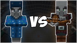 Illusioner vs Pillager  Minecraft Mob Battle [upl. by Bernadene581]