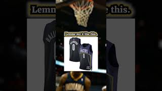 Rating The 2022 Indiana Pacers City Jersey shorts nba pacers [upl. by Fernande]