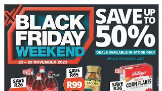 Whats on Black Friday specials at Checkers this weekend Promo 23 November to 26 November 2023 [upl. by Ognimod958]