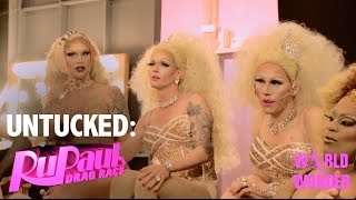 Untucked RuPauls Drag Race Episode 8  Conjoined Queens [upl. by Bud]