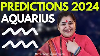 Aquarius Predictions 2024  Kumbh Rashi [upl. by Nura]