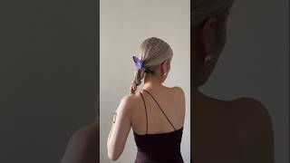 💖😍hairstyles tutorial mediumhairstyles trending shorts [upl. by Yelram225]