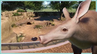 Aardvark Habitat  Mayberry Park Zoo  Planet Zoo Speed Build [upl. by Eliezer871]