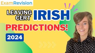 Leaving Cert Irish PREDICTIONS 2024 🔮 [upl. by Laeira100]