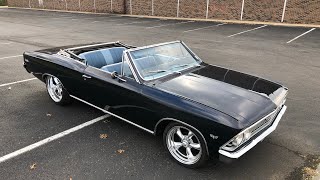 Test Drive 1966 Chevrolet Chevelle Convertible SOLD 28900 Maple Motors 884 [upl. by Aned]