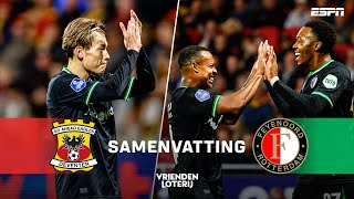 PRACHTAANVAL ✨ met AYASE UEDA als eindstation 🇯🇵  Samenvatting Go Ahead Eagles  Feyenoord [upl. by Goldshell]