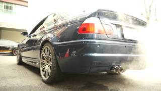 EISENMANN EXHAUST BMW E46 M3 RACE SOUND [upl. by Lertsek]