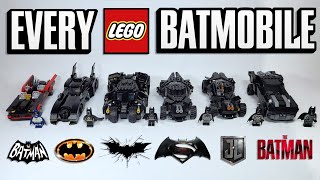 EVERY LEGO Batman Batmobile [upl. by Eleonora644]