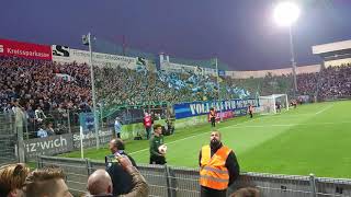 Unterhaching  TSV 1860 Löwenfans legen los [upl. by Ialohcin955]