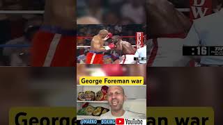 Classic golden era heavyweight rumble between George Foreman vs Dwight Muhammad Qawi [upl. by Tierza]