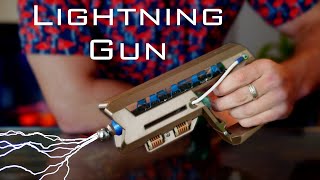 Building A 120000 Volt Ray Gun Portable lightning [upl. by Noir]