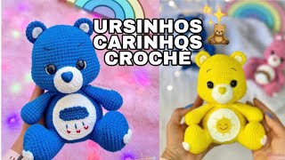 URSINHOS CARINHOSOS EM CROCHÊ CANTINHO DO CROCHÊ 🧸🧶 [upl. by Nodnil752]