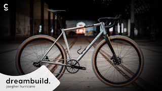 CYCLOWAX DREAM BUILD Jaegher Hurricane Gravel Bike [upl. by Krigsman]