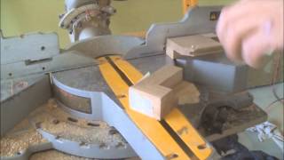 Hardwood Stair Nosing Installation How to Cut Small Details on Dewalt Table Saw [upl. by Bullivant]