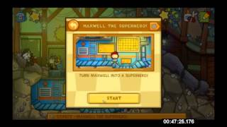 Scribblenauts Unlimited PC speedrun 12015 WR No backpack [upl. by Alegnave551]