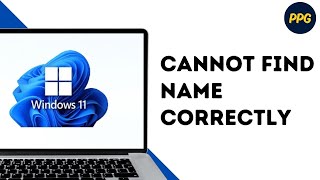 How to fix Windows Cannot Find Make Sure You Typed the Name Correctly [upl. by Aniad]