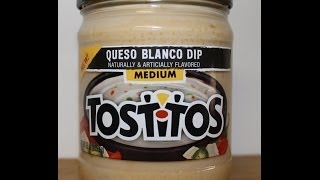 Tostitos Queso Blanco Dip Review [upl. by Meibers]