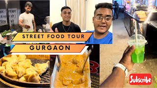 Street Food tour of GURGAONSECTOR 46  Huda Market🔥😋 Part 2  streetfood youtube gurgaon [upl. by Marybella455]