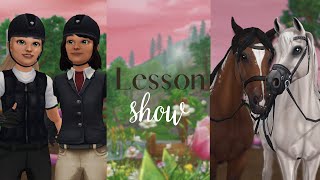 Going To My Lesson Students Show  Star Stable Realistic Roleplay [upl. by Dibrin]