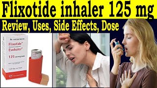 Flixotide inhaler how to use  Review flixotide inhaler  Fluticasone propionate Inhaler Uses Dose [upl. by Yeffej]