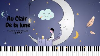 Au clair de la Lune 🌙 Mon ami Pierrot piano cover [upl. by Hillyer]