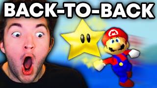 INCREDIBLE New Super Mario 64 World Record 120 Stars WR Reaction [upl. by Irac702]