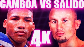 Yuriorkis Gamboa vs Orlando Salido Highlights 4K [upl. by Goodard549]